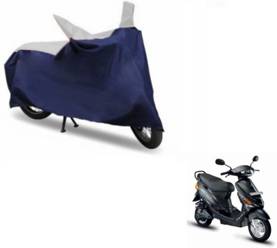 Flipkart SmartBuy Two Wheeler Cover for Hero(E Sprint, Blue, Silver)