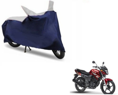 Flipkart SmartBuy Two Wheeler Cover for Yamaha(SZ X, Blue, Silver)