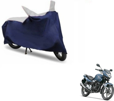 Flipkart SmartBuy Two Wheeler Cover for Suzuki(GS 150R, Blue, Silver)