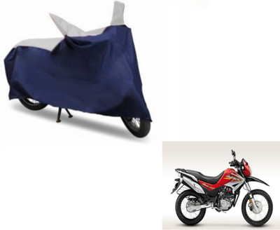 Flipkart SmartBuy Two Wheeler Cover for Hero(Impulse, Blue, Silver)