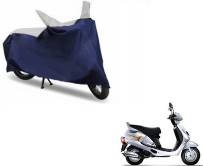 Flipkart SmartBuy Two Wheeler Cover for Mahindra(Duro, Blue, Silver)