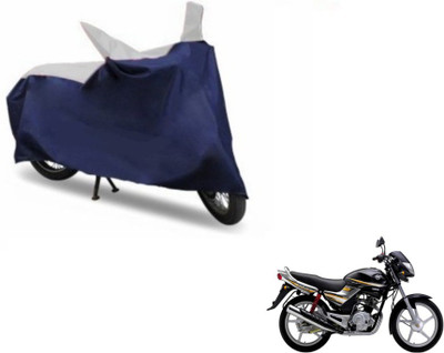 Flipkart SmartBuy Two Wheeler Cover for Yamaha(Libero, Blue, Silver)