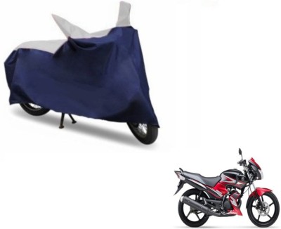 Flipkart SmartBuy Two Wheeler Cover for Yamaha(SS 125, Blue, Silver)