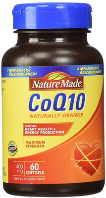 

Nature Made Nature Made CoQ10 400 mg., 60 Softgels(60 No)