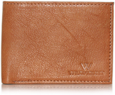 

Wildmount Men Brown Genuine Leather Wallet(3 Card Slots)