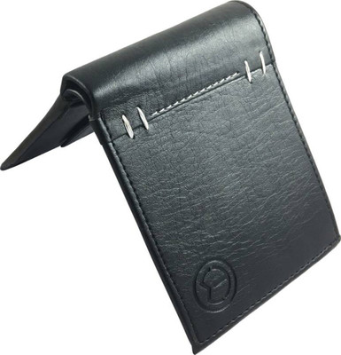 

KnW Men Black Genuine Leather Wallet(3 Card Slots)