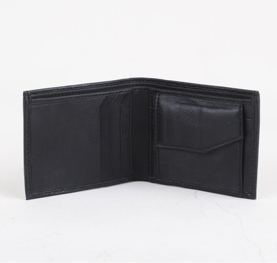 

Bacchus Men Black Artificial Leather Wallet(3 Card Slots)