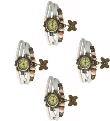 

MAPA STYLE Stylish Designer Dori White 4 Combo Analog Watch Girls Or Womens MPSTYLE 058 Watch - For Women