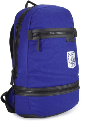 

Nike NYMR NK 26 L Backpack(Blue), Black;deep royal blue;metallic silver