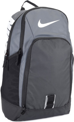 

Nike NK Alpha Rev 28 L Backpack(Black, Grey), Black;flint grey;white