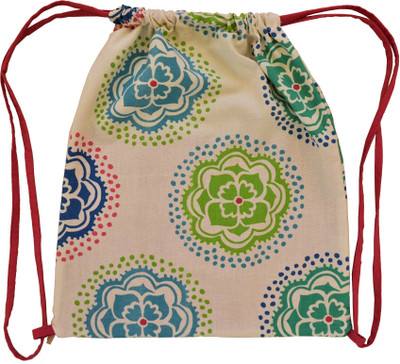 

Home Matters Ethnic Printed Casual Backpack Backpack(Multicolor, 4 L)
