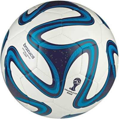 Furious3D Blue Brazuca Glider Football - Size: 5(Pack of 1, Blue)