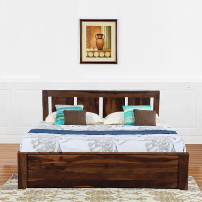 Vintej Home Florentine Sheesham Solid Wood Queen Bed(Finish Color - Brown, Delivery Condition - Knock Down) Vintej Home Florentine Sheesham Solid Wood Queen Bed(Finish Color - Brown, Delivery Condition - Knock Down)