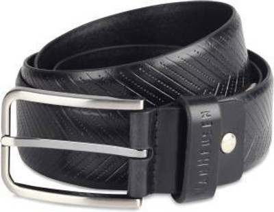 

Van Heusen Men Formal Black Genuine Leather Belt