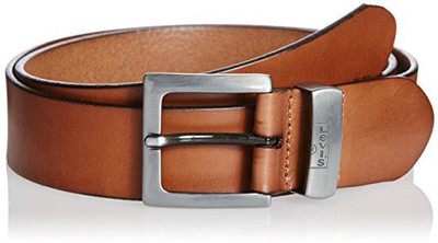 

Levi's Men Brown Genuine Leather Belt, Indigo