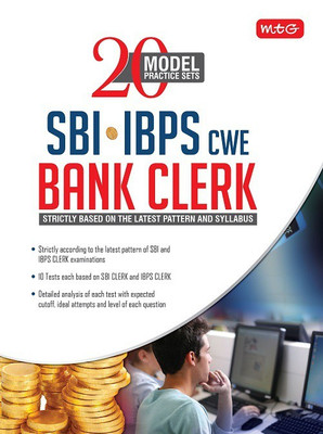 20 Model Practice Sets Sbi-Ibps-Cwe Bank Clerk(English, Paperback, Vohra Jitesh)