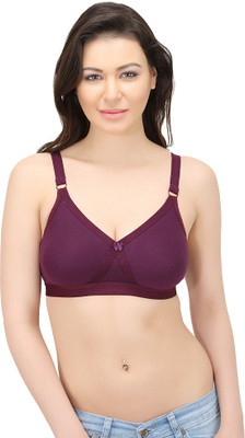 Viral Girl Women Minimizer Non Padded Bra(Purple)
