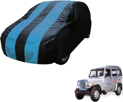 MOCKHE Car Cover For Mahindra Marshal (Without Mirror Pockets)(Blue)