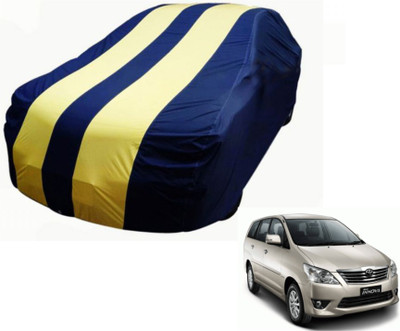 MOCKHE Car Cover For Toyota Innova (Without Mirror Pockets)(Blue, Yellow)