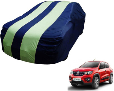 Flipkart SmartBuy Car Cover For Renault Kwid (Without Mirror Pockets)(Blue, Green)