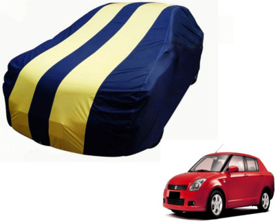 Flipkart SmartBuy Car Cover For Maruti Suzuki Swift Dzire (Without Mirror Pockets)(Blue, Yellow)