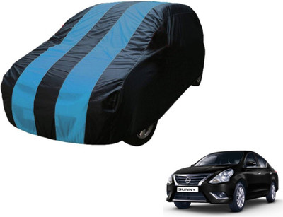 Flipkart SmartBuy Car Cover For Nissan Sunny (Without Mirror Pockets)(Blue, Blue)