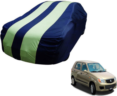 Flipkart SmartBuy Car Cover For Maruti Suzuki Alto (Without Mirror Pockets)(Blue, Green)