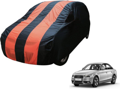 Flipkart SmartBuy Car Cover For Audi A4 (Without Mirror Pockets)(Blue, Orange)