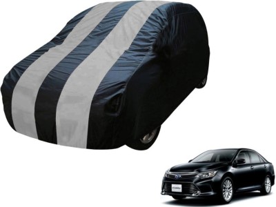 MOCKHE Car Cover For Toyota Camry (Without Mirror Pockets)(Blue, Silver)