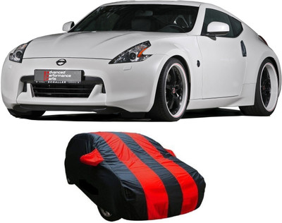 Javatech Car Cover For Nissan 370z (With Mirror Pockets)(Red, Blue)