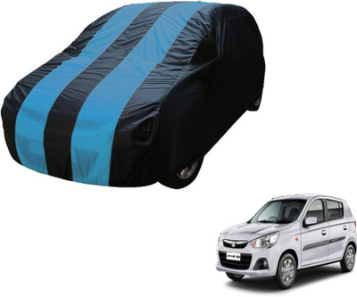 MOCKHE Car Cover For Maruti Suzuki Alto K10 (Without Mirror Pockets)(Blue)