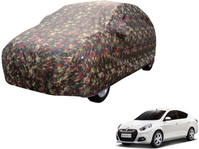 MOCKHE Car Cover For Renault Scala (Without Mirror Pockets)(Multicolor)