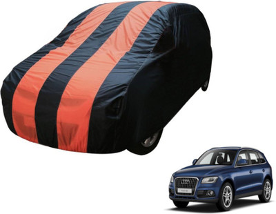 Flipkart SmartBuy Car Cover For Audi Q5 (Without Mirror Pockets)(Blue, Orange)