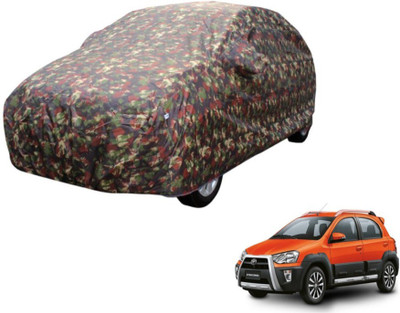 Flipkart SmartBuy Car Cover For Toyota Etios Cross (Without Mirror Pockets)(Multicolor)