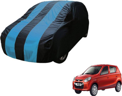 MOCKHE Car Cover For Maruti Suzuki Alto 800 (Without Mirror Pockets)(Blue)