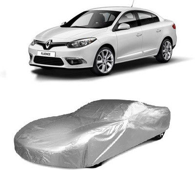Tip Top Sales Car Cover For Renault Fluence (Without Mirror Pockets)(Silver)