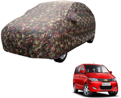 MOCKHE Car Cover For Chevrolet Enjoy (Without Mirror Pockets)(Multicolor)