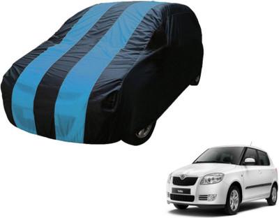 Flipkart SmartBuy Car Cover For Skoda Fabia (Without Mirror Pockets)(Blue, Blue)