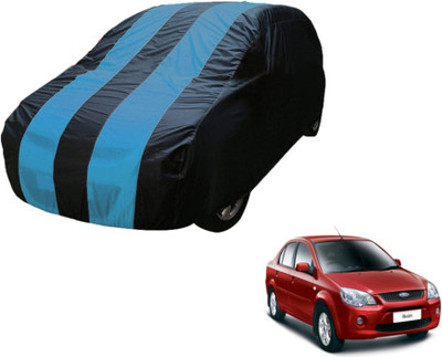 Flipkart SmartBuy Car Cover For Ford Ikon (Without Mirror Pockets)(Blue, Blue)