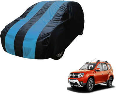 MOCKHE Car Cover For Renault Duster (Without Mirror Pockets)(Blue)