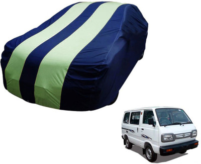 Flipkart SmartBuy Car Cover For Maruti Suzuki Omni (Without Mirror Pockets)(Blue, Green)