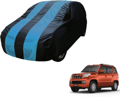 Flipkart SmartBuy Car Cover For Mahindra TUV300 (Without Mirror Pockets)(Blue, Blue)