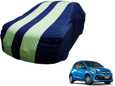 Flipkart SmartBuy Car Cover For Honda Brio (Without Mirror Pockets)(Blue, Green)