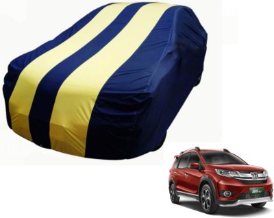 Flipkart SmartBuy Car Cover For Honda BR-V (Without Mirror Pockets)(Blue, Yellow)