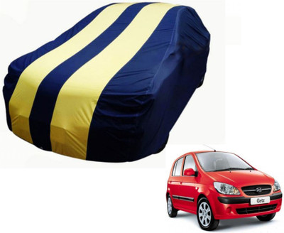 Flipkart SmartBuy Car Cover For Hyundai Getz (Without Mirror Pockets)(Blue, Yellow)