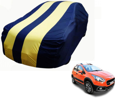 Flipkart SmartBuy Car Cover For Fiat Avventura (Without Mirror Pockets)(Blue, Yellow)
