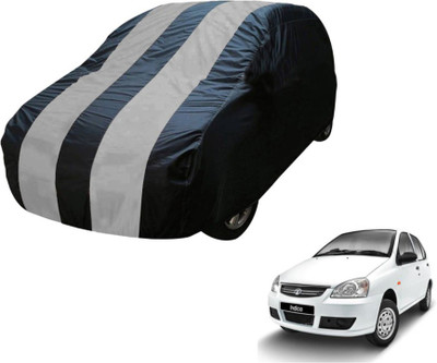 Flipkart SmartBuy Car Cover For Tata Indica (Without Mirror Pockets)(Blue, Silver)