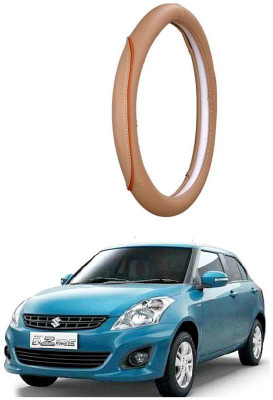 AUTO PEARL Steering Cover For Maruti Swift Dzire(Beige, Leatherite)