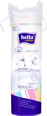 

Bella Cotton Cotton Pads Round A80 Pcs(Pack of 80)