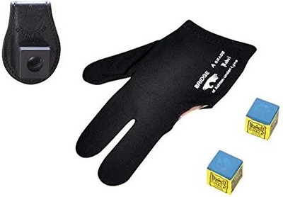 

KBA COMBO OF GLOVE CHALK HOLDER N TWO CHALK KBAC1 Snooker, Pool Cue Stick(Plastic)